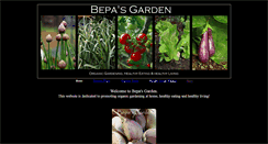 Desktop Screenshot of bepasgarden.com