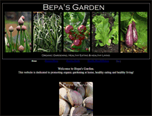 Tablet Screenshot of bepasgarden.com